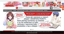 Desktop Screenshot of manganime.pl